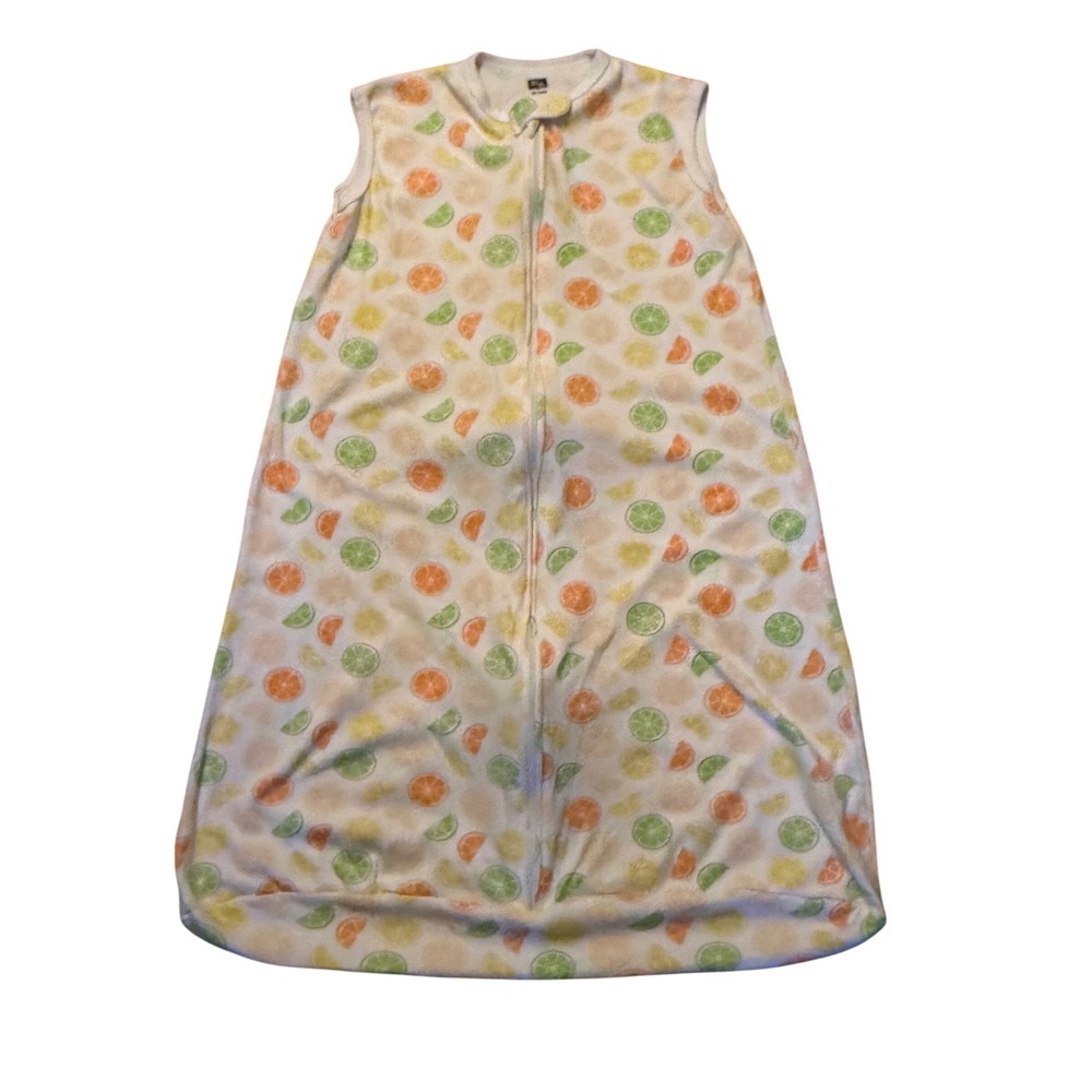 Hudson Baby Citrus Fruit Print Cotton Sleep Sack Wearable Blanket 18-24M